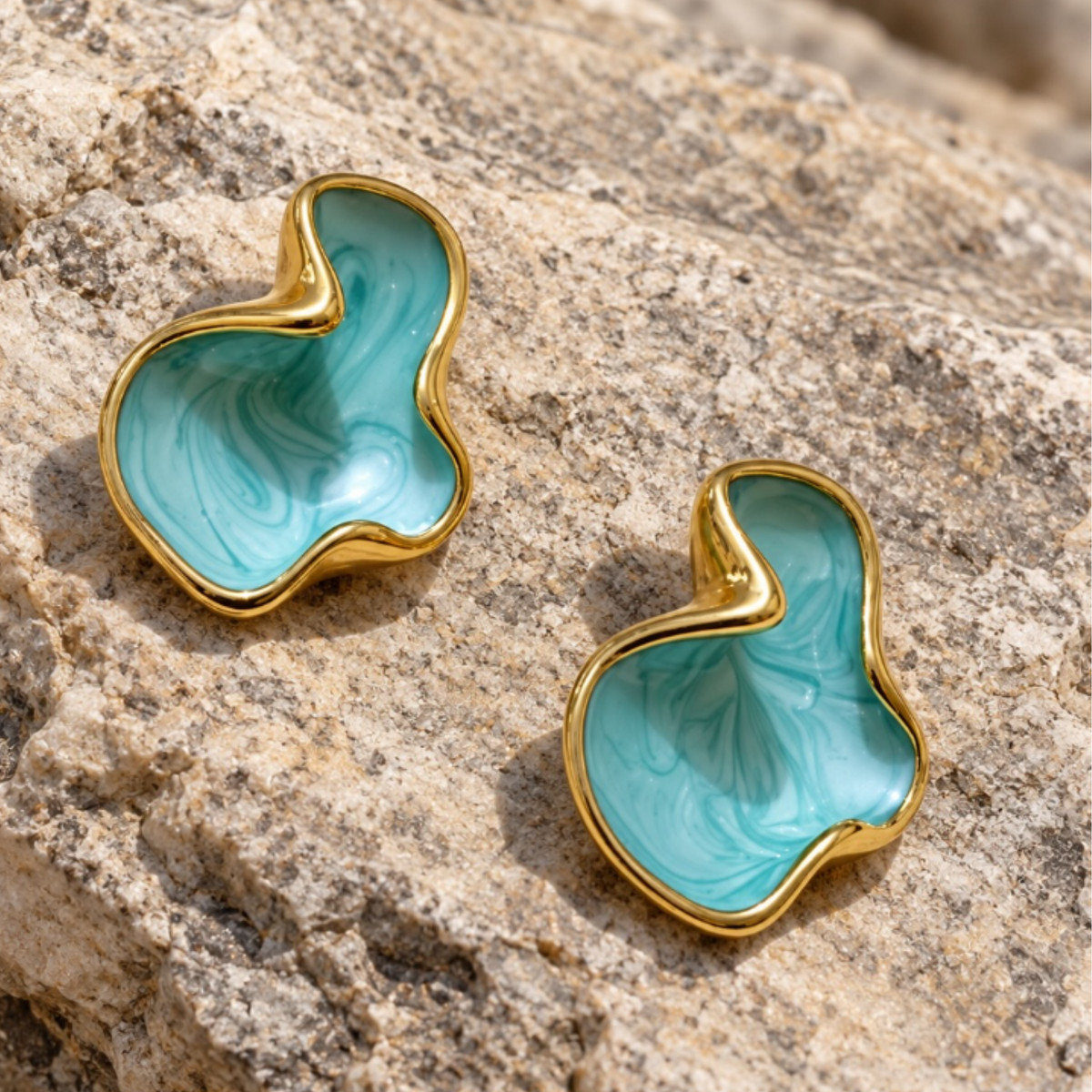 Ocean Curve Earrings
