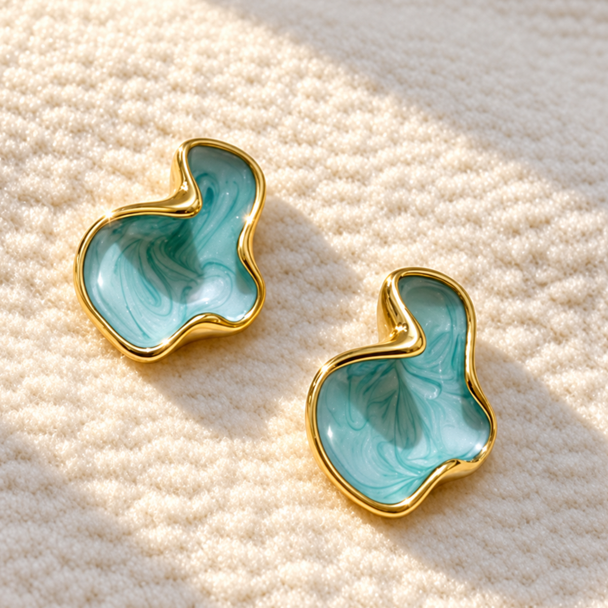 Ocean Curve Earrings
